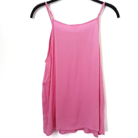 Forever 21 Girls Pink Sleeveless Top/Tank, 13-14 - Picture 3 of 5